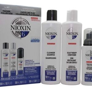 Nioxin 6 Hair Treatment & Mask Set - White